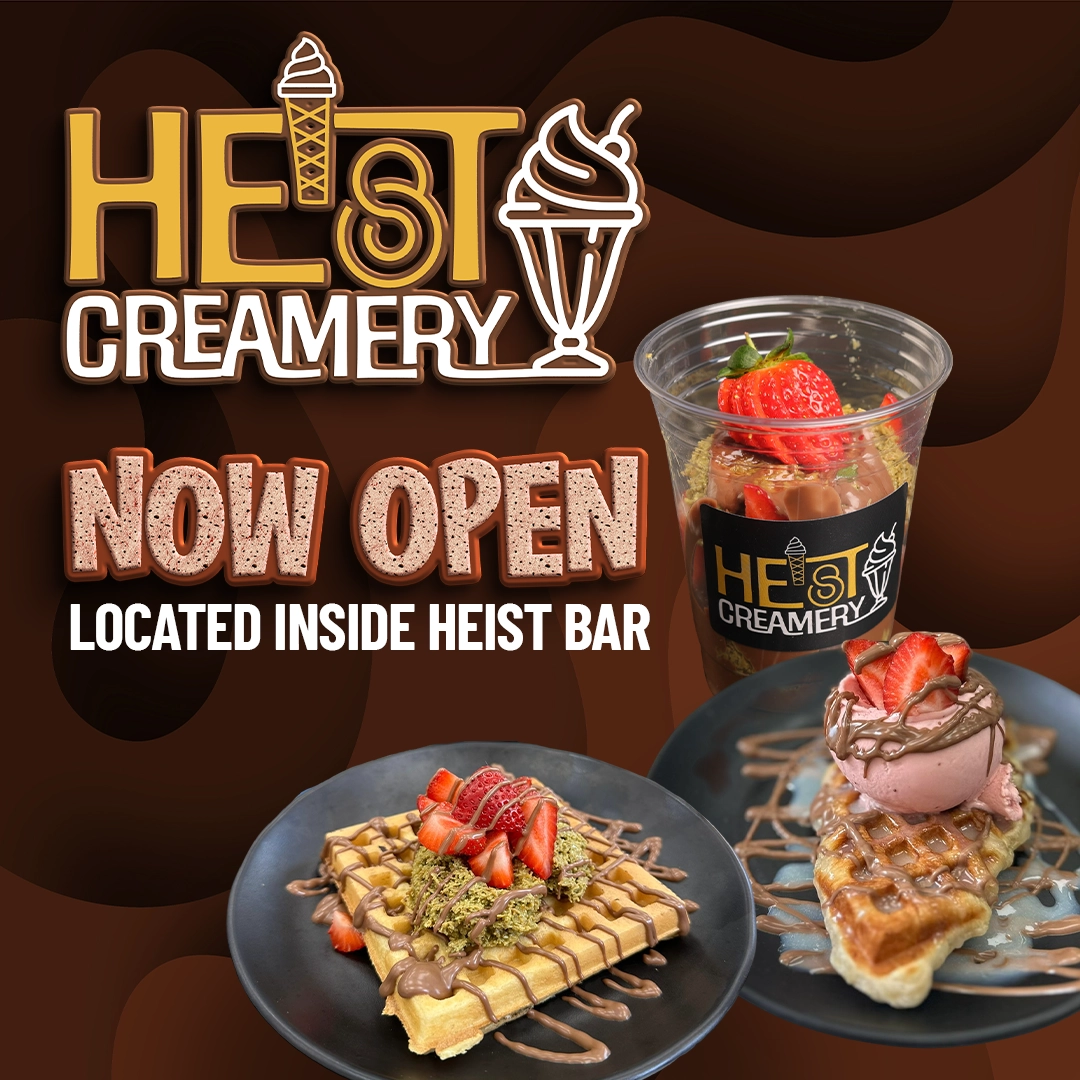 Heist Creamery Website Banner Mobile