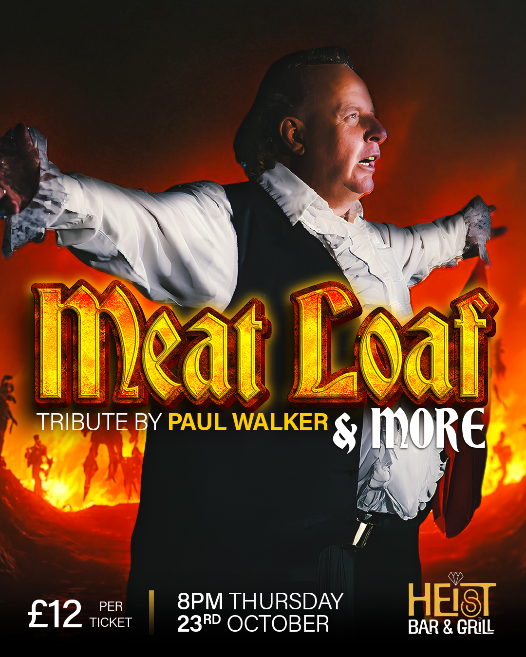 Meatloaf Tribute Act Post
