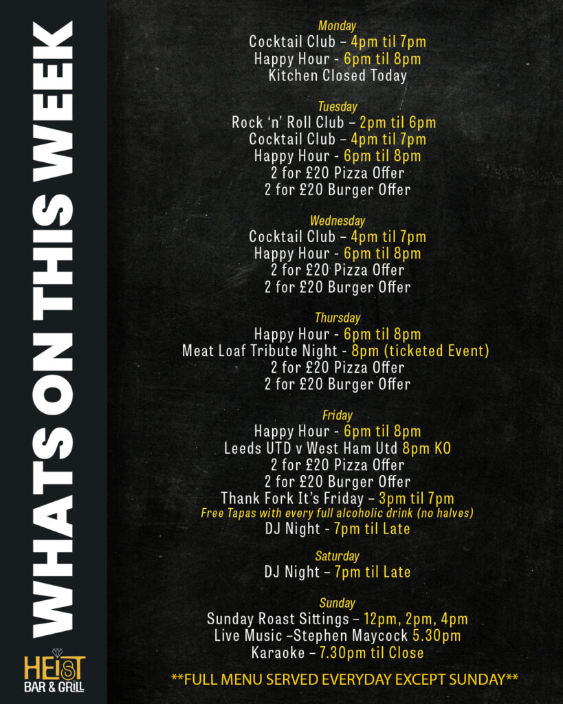 Whats On This Week Oct 20th
