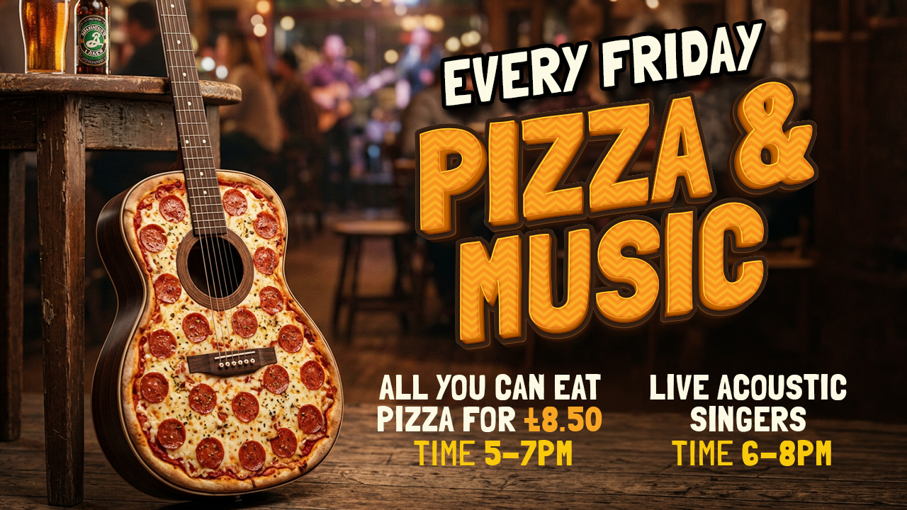 Fridays at Heist - Pizza and Music - TV Advert 2 Reduced