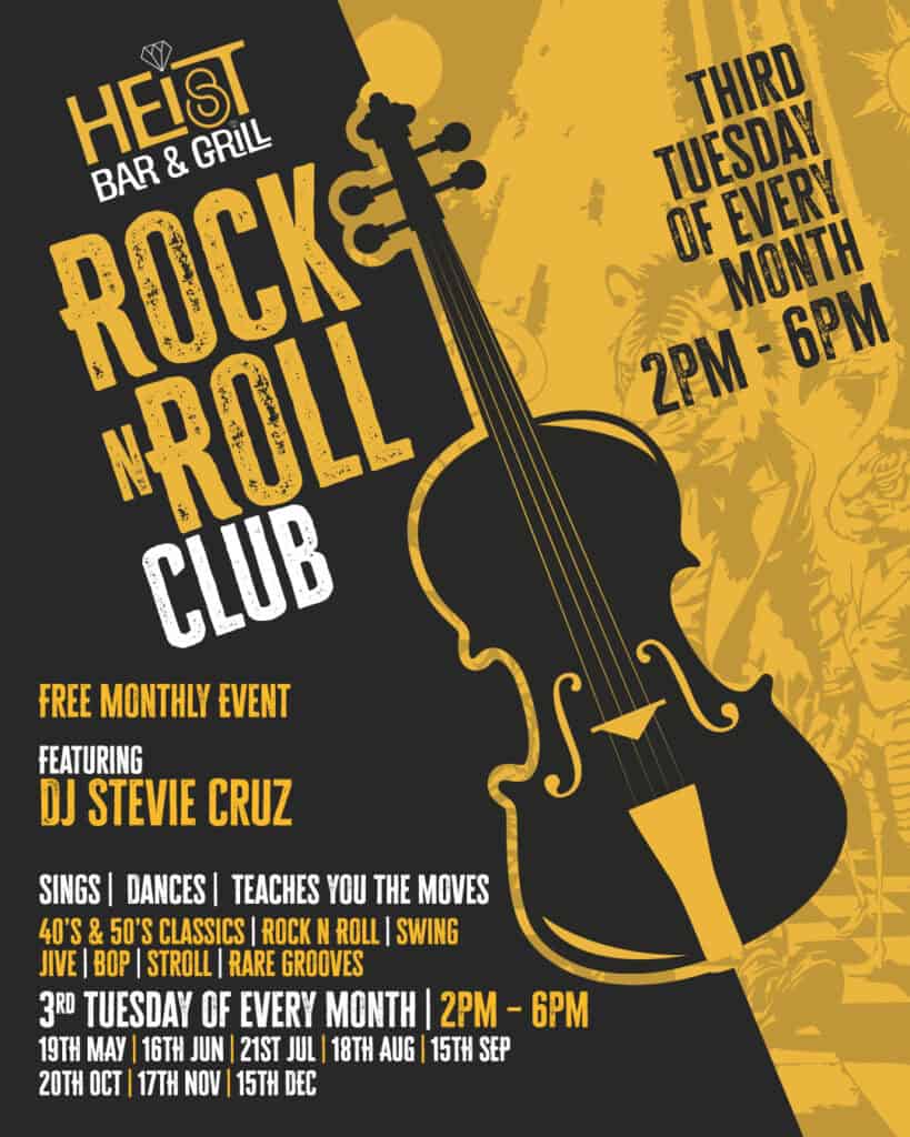 Heist Rock N Roll Club - New Dates