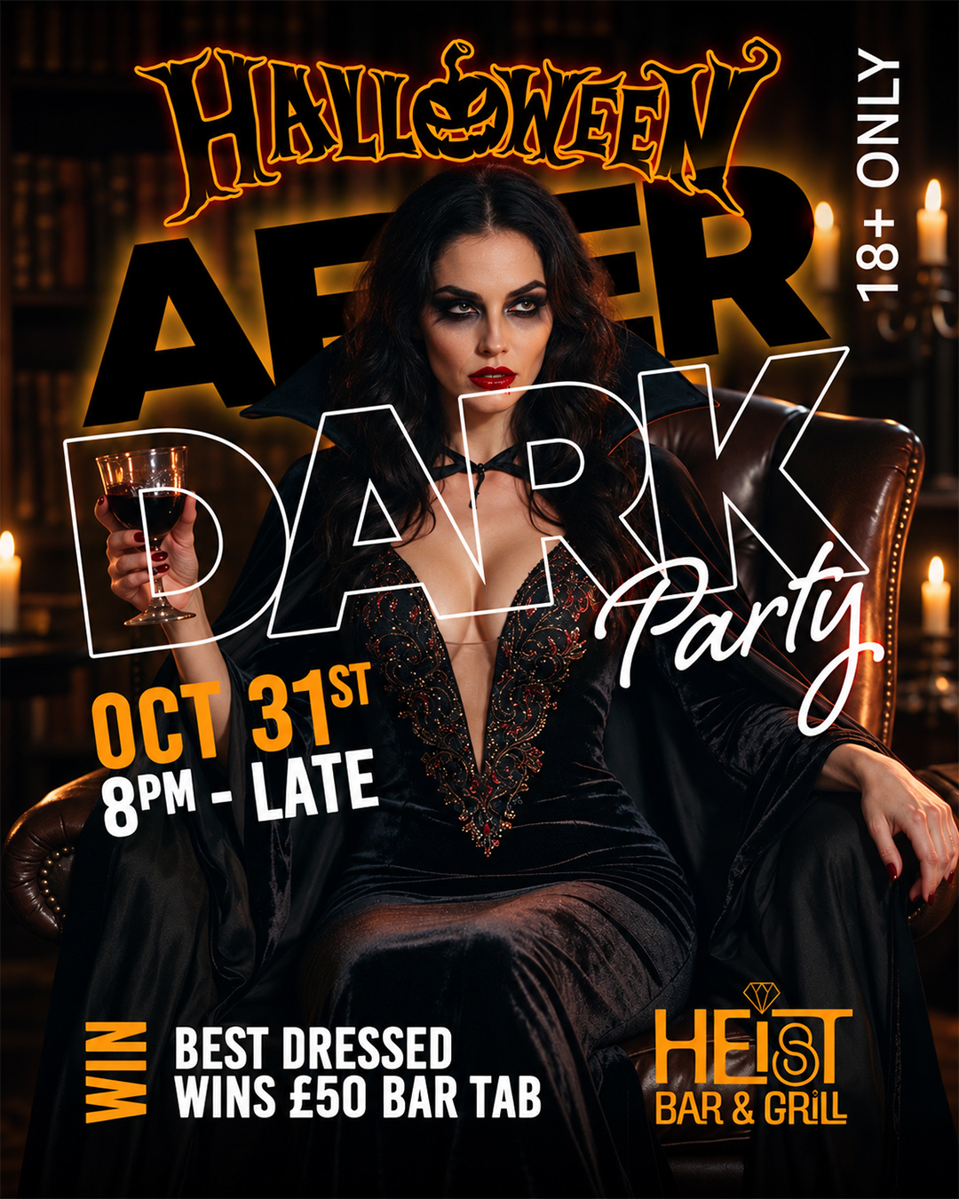 Halloween After Dark Party Post