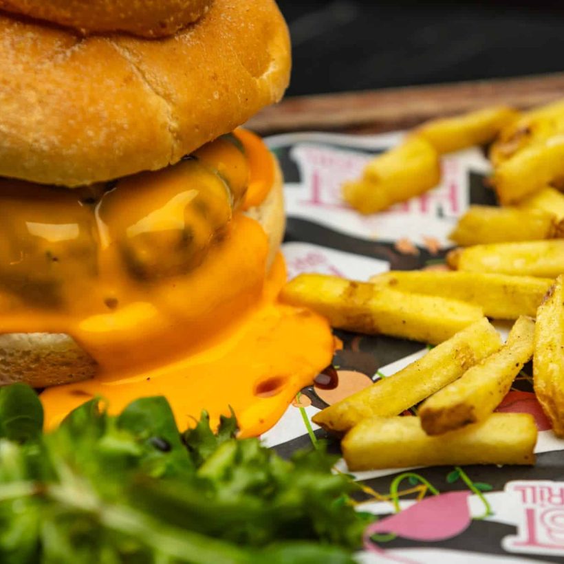 Burger Close up