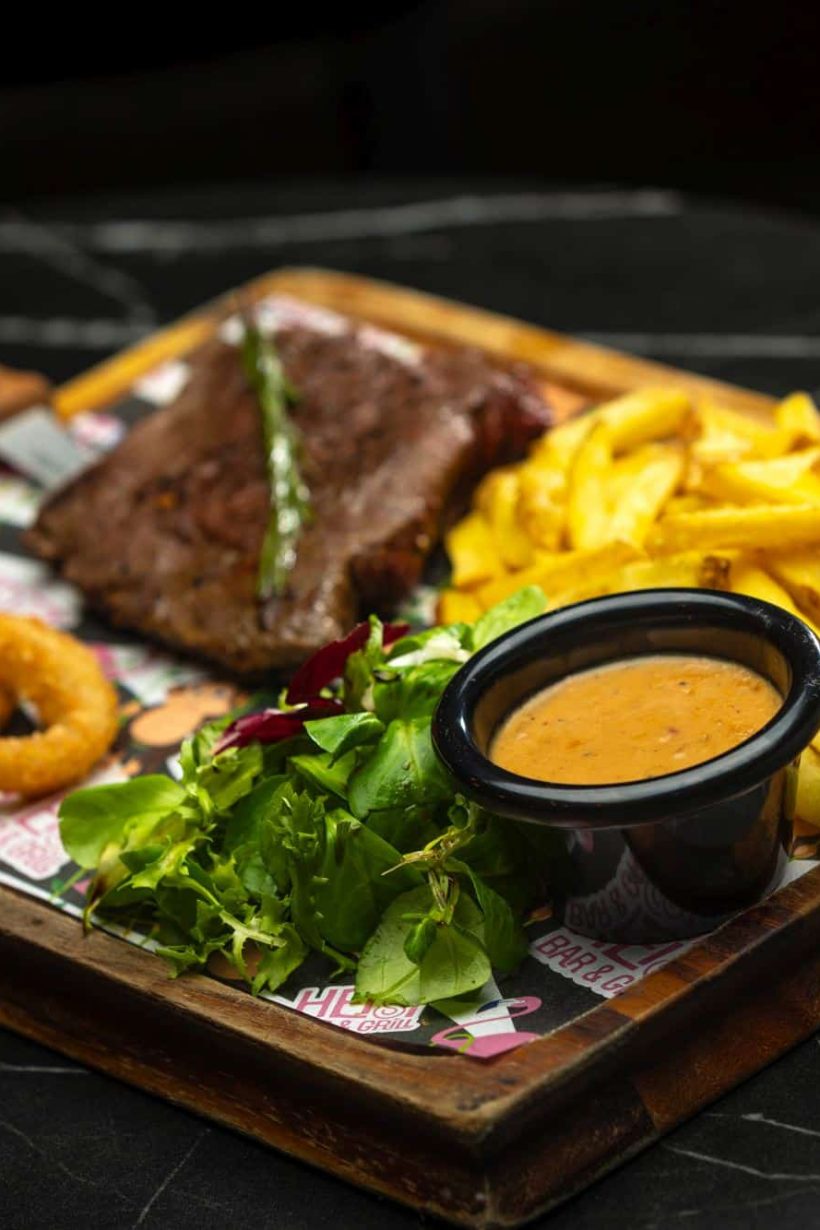 Steak at Heist
